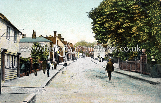 High Street, Ongar, Essex. c.1908